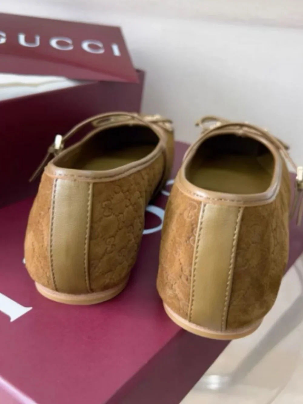 Gucci GG Monogram Mary Janes - Picture 7 of 8